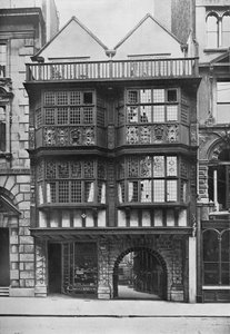 Inner Temple Gate House, City of London, ca. 1900, 1911 door Unbekannt