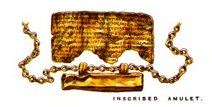 Ingeschreven amulet, 1923 door Unbekannt
