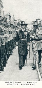 Inspectie van de erewacht, Auckland, 1927-1937