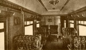 Interieur van Pullman Car, Marjorie, Southern Railway, 1930 door Unbekannt