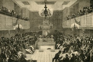 Interieur van het Lagerhuis, 1834, 1881