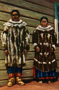 Inuit-mensen uit Alaska, noordelijke VS door Unbekannt
