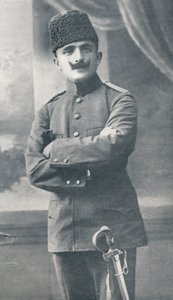 Ismail Enver Pasha Enver Pasha 1881-1922, Ottomaanse militaire officier, ca. 1914