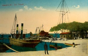 Ismailia - Lac Timsah door Unbekannt