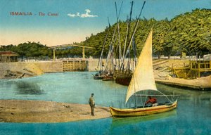 Ismailia - Het Kanaal, ca. 1918-ca. 1939