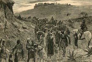 Israëlieten gaan in gevangenschap