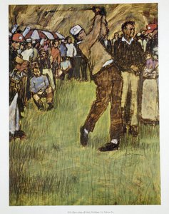 Jack Nicklaus wint zijn eerste US Open, 1962 door Unbekannt