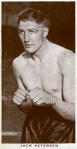Jack Petersen, Welshe bokser, 1938
