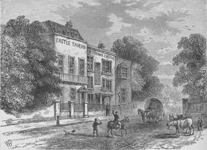 Jack Straws Castle, Hampstead, Londen, c1900 door Unbekannt