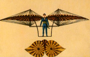 Jacob Degens vliegmachine, 1808, 1932 door Unbekannt