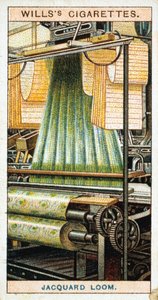Jacquard weefgetouw door Unbekannt