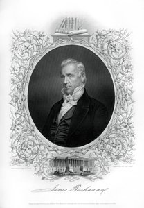 James Buchanan, 15e president van de Verenigde Staten, 1862-1867 door Unbekannt