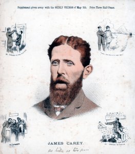 James Carey, Ierse Republikein en informant, 1883 door Unbekannt