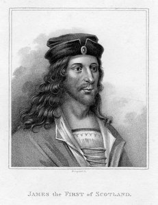 James I van Schotland door Unbekannt