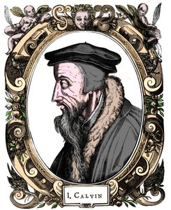 Jean Calvin, Franse theoloog, 1581 door Unbekannt