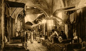 Jeruzalem - Bazaar van de Goudsmeden, c1918-c1939
