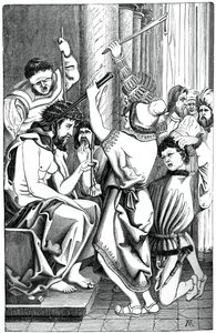 Jezus Gekroond met Doornen