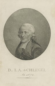 Johann Adolf Schlegel 1721-1793, ca. 1800