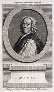 Johann Christoph Pepusch, Duitse componist en muziektheoreticus, ca. 1725