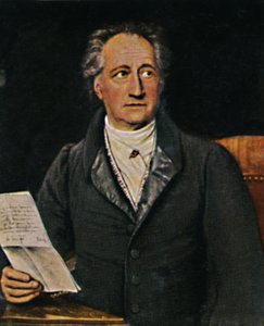 Johann Wolfgang von Goethe - Schilderij van J.K. Stieler