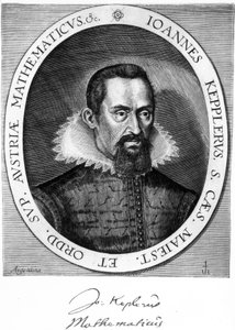 Johannes Kepler, Duitse astronoom en natuurkundige, ca. 1600