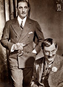John 1882-1942 en Lionel 1878-1954 Barrymore, Amerikaanse toneel- en filmacteurs door Unbekannt