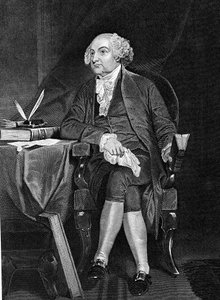 John Adams 1735-1826, tweede president van de VS 1797-1801