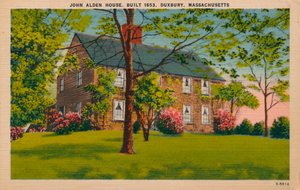 John Alden House, Duxbury, Massachusetts, ca. 1940s