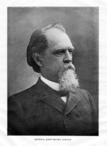 John Brown Gordon, Amerikaanse soldaat, late 19e eeuw