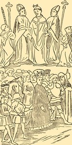Jan Hus Veroordeeld en Naar de Executie Geleid, ca. 1930 door Unbekannt