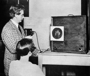 John Logie Baird 1888-1946, Schotse elektrotechnicus en pionier van de televisie, 1920s
