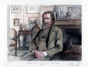 John Ruskin, Engelse criticus, auteur, dichter en kunstenaar