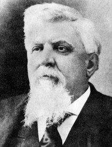 Rechter Isaac C. Parker, de Hangende Rechter, in zijn latere jaren, ca. 1890s, 1954