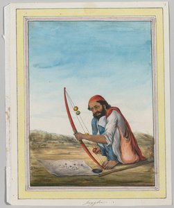 Jongleur, ca. 1840 door Unbekannt