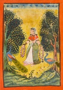 Kakubha Ragini, folio uit een Ragamala