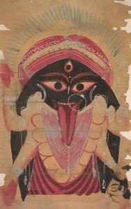 Kali, 1800s door Unbekannt