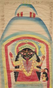 Kali, 1800s door Unbekannt