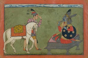 Kalki Avatar, de Toekomstige Incarnatie van Vishnu door Unbekannt