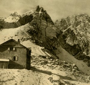 Karlsbaderhütte, Lienz Dolomieten, Oostenrijk, ca. 1935