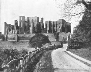Kasteel Kenilworth, Warwickshire, 1894