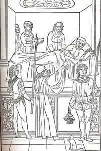 Ketham: Fasciculus Medicinae, Venetië, 1493, De Behandeling Van De Pest, c1493 door Unbekannt