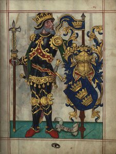 Koning Arthur uit Livro do Ameiro-Mor, 1509 door Unbekannt