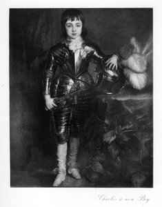 Koning Karel II als jongen