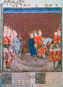 Koning Karel IV betreedt Parijs, 1375-1379