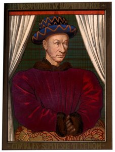 Koning Karel VII van Frankrijk door Unbekannt