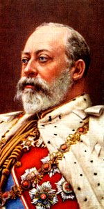 Koning Edward VII door Unbekannt
