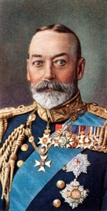 Koning George V, ca. 1935 door Unbekannt