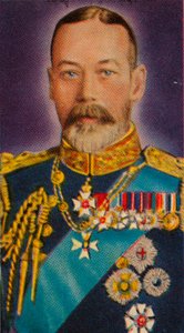 Koning George V in het uniform van admiraal van de vloot, 1935 door Unbekannt