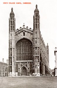 Kings College Chapel, Cambridge, 1908 door Unbekannt