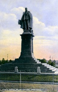 Standbeeld van de Koning, tegenover het Stadhuis, Kaapstad, 20e eeuw door Unbekannt